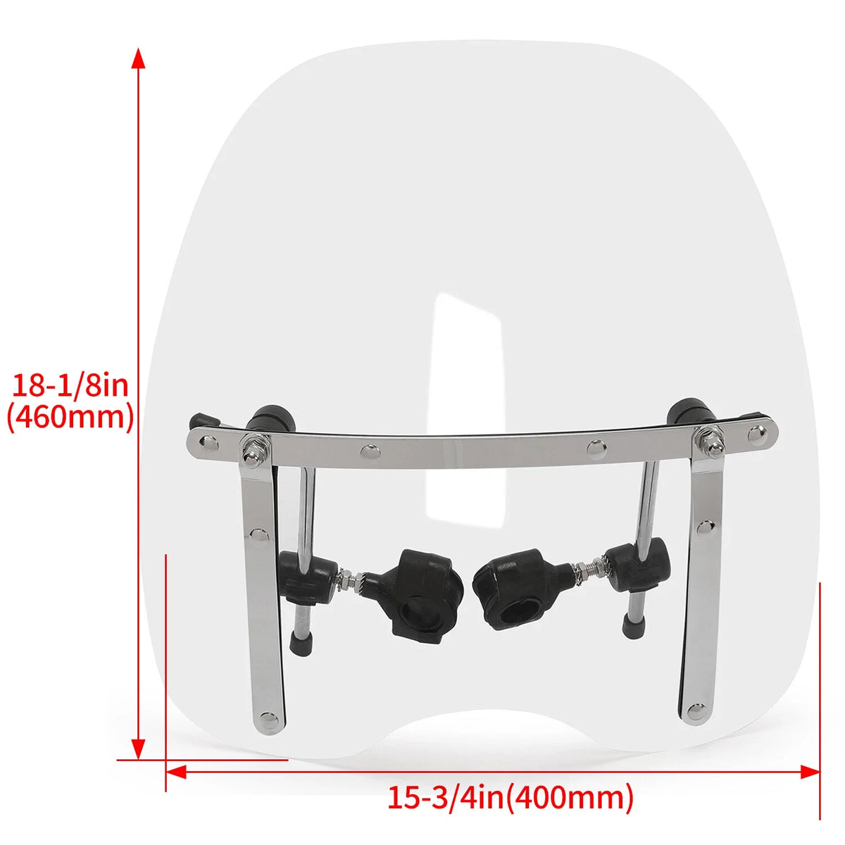 18"x16" Clear Windshield for Suzuki Savage Intruder Volusia Boulevard