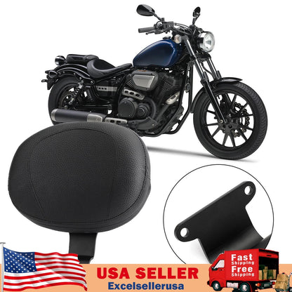 Black Motorcycle Backrest for Yamaha Bolt XVS950 (SS-113-Black)