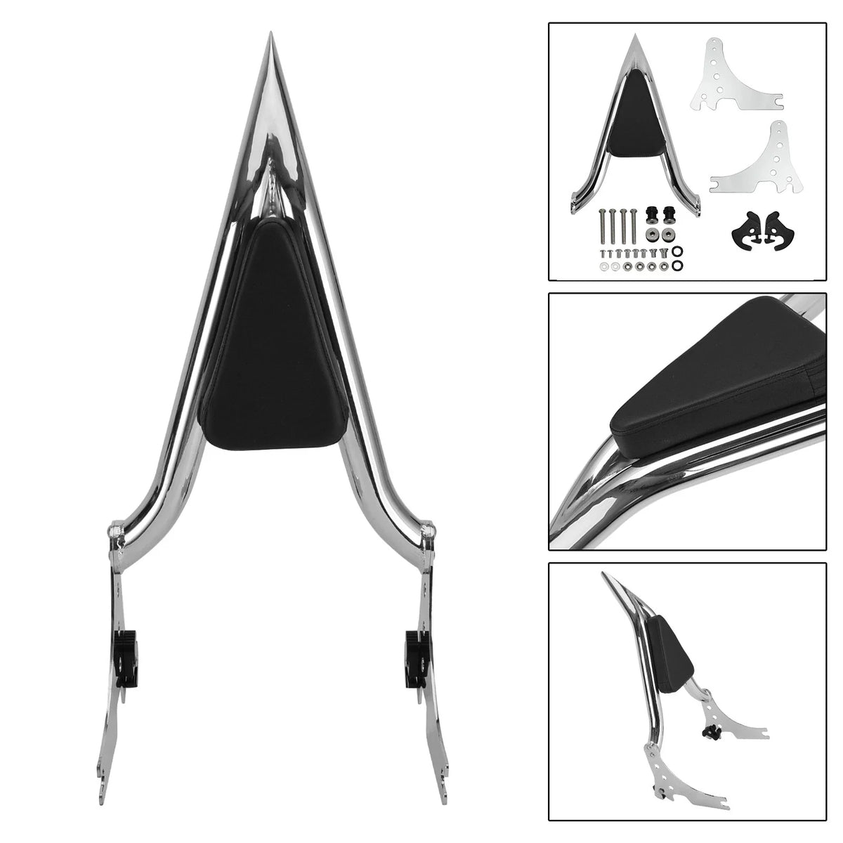 Passenger Backrest for Sportster XL883 C/R XL1200R XLH883 XLH1200 (2004–2020)