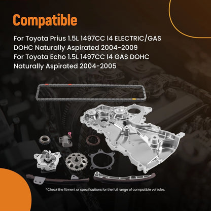 Engine Timing Chain Kit for Scion xA/xB 1.5L (2004–2006) SZVJE7