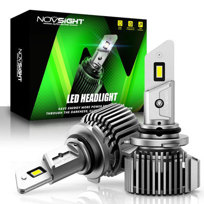 2X NOV A500-N52-9006 LED Headlight Bulbs for HB4 (Low Beam)