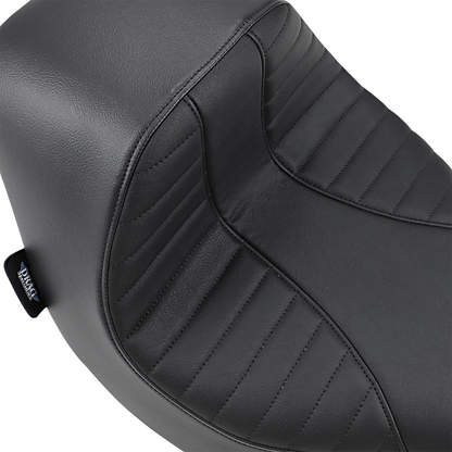 EZ-Solo Seat for Harley FLFB/S (2018–2025) - Scorpion Stitch - Vinyl