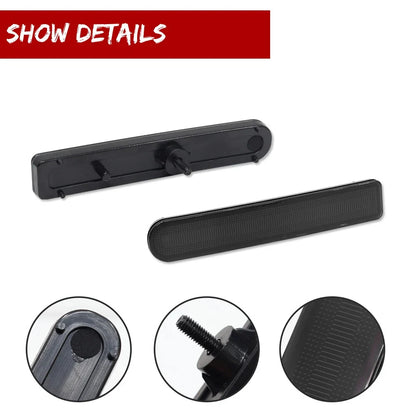 Bumper Reflector Set for Toyota FJ Cruiser (2007–2014) Black 2-Pcs