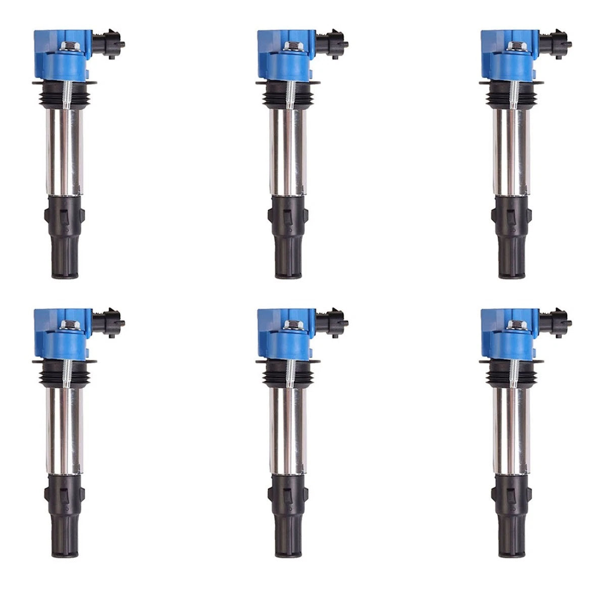 Set of 6 Ignition Coils for Chevy Traverse (2004–2009) 7805-1251H-06