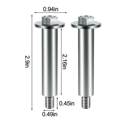 2X Rear Axle Wheel Bolts for Honda HRR216 HRT2162TDA (Replacement)