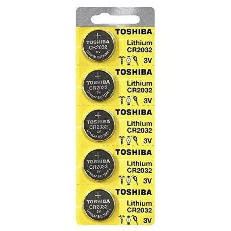 1000 Count CR2032 Battery for Toshiba (3V Lithium Coin Cell)