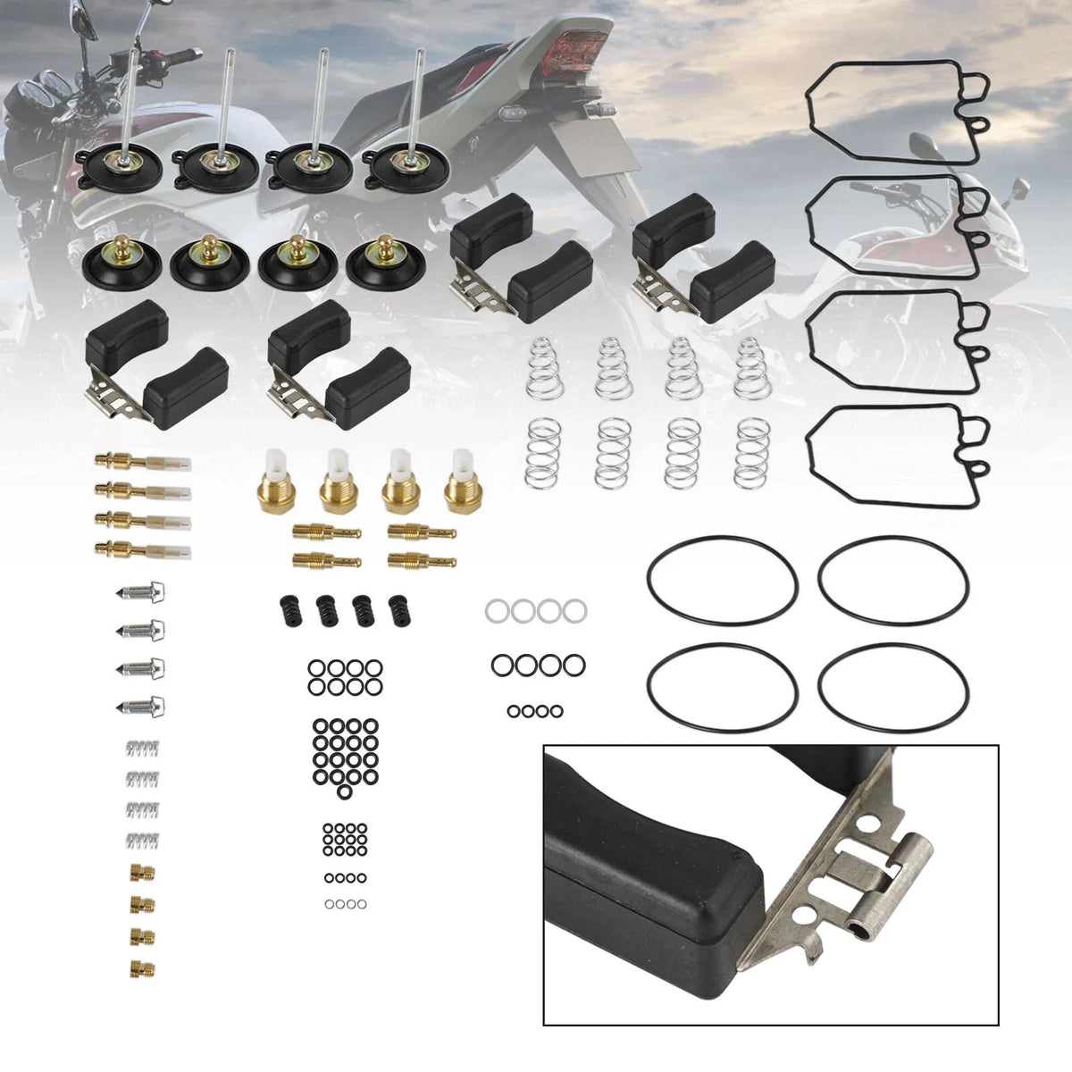 Carburetor Rebuild Kit for Honda Goldwing 1100 GL1100 (1980–1983) T9
