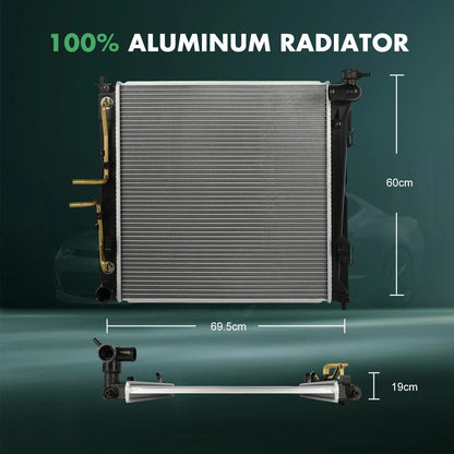 Radiator for Hyundai Sonata (2011–2014) & Kia Optima (2011–2015)