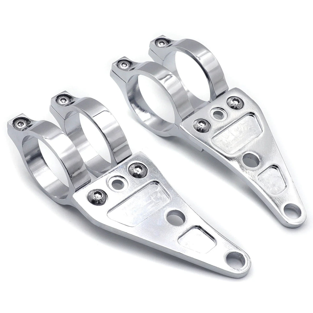 39mm Turn Signal Clamps Headlight Mount Bracket for Harley (Cafe Racer)