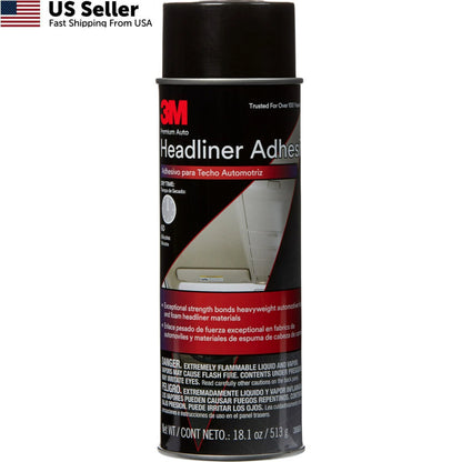 2X 3M Headliner & Fabric Adhesive 18.1 oz Aerosol Can