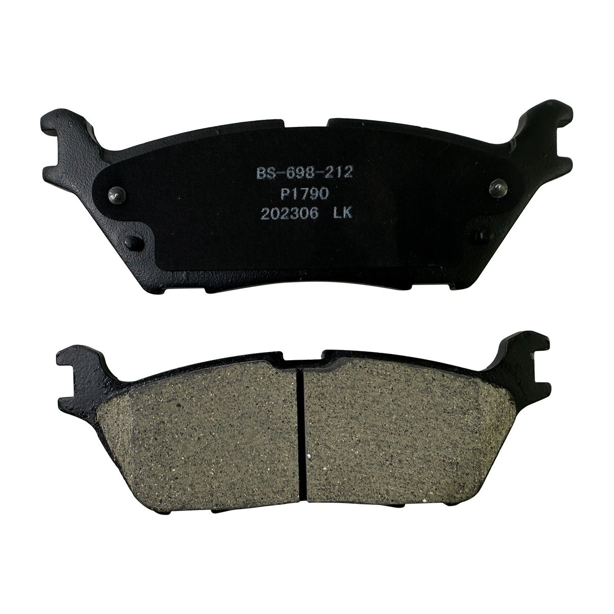 Set of 4 Rear Ceramic Brake Pads for Ford F-150 Expedition (2015–2019) P-1790, 1790