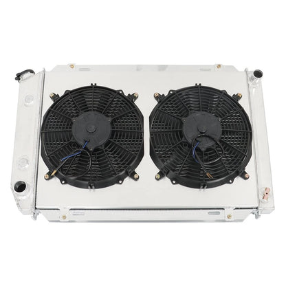 3 Row Aluminum Radiator Shroud + Fan for Ford Mustang (1979–1993) BCK105094K