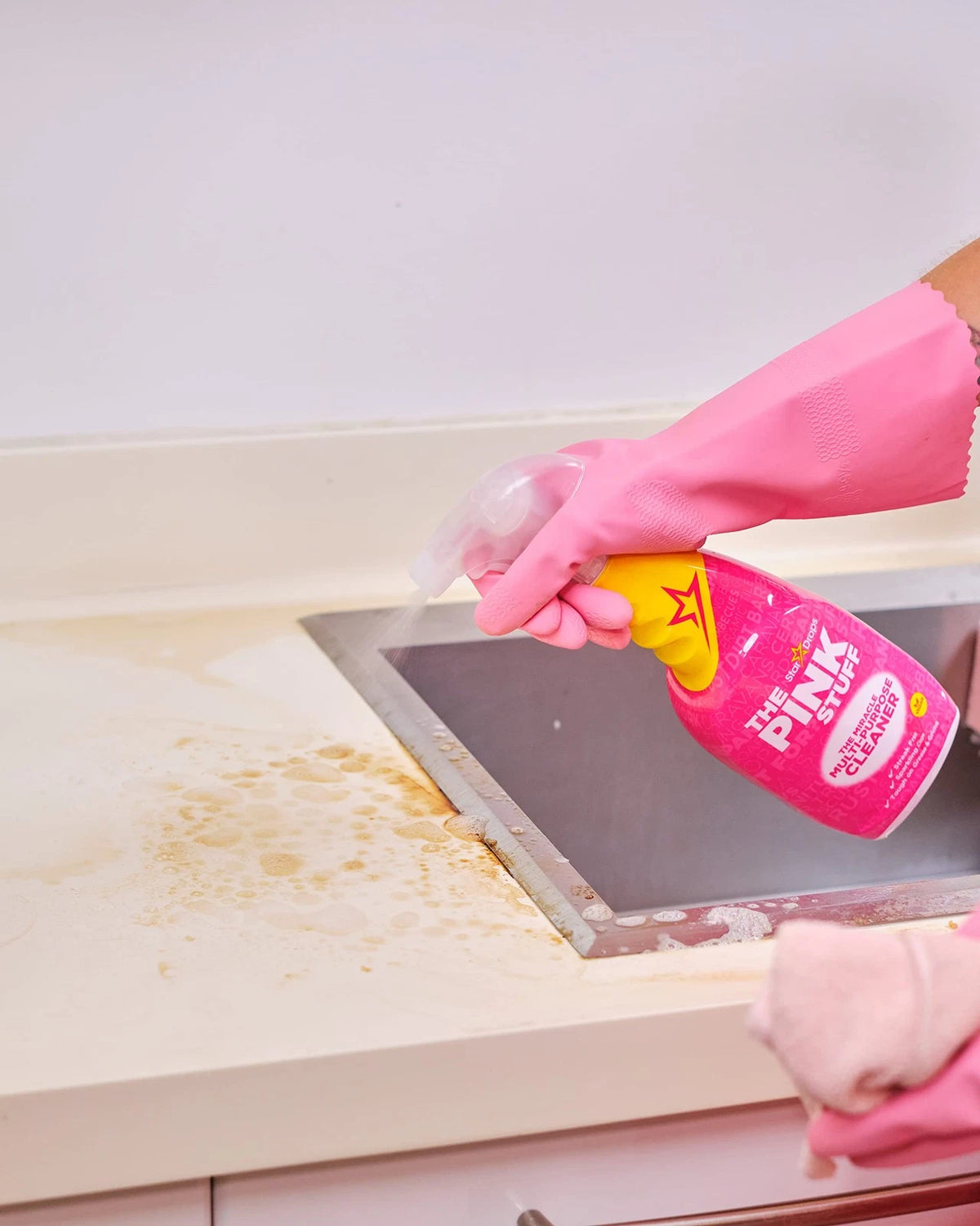 Pack of 3 Stardrops The Pink Stuff Miracle Cleaner 25.37 Fl Oz