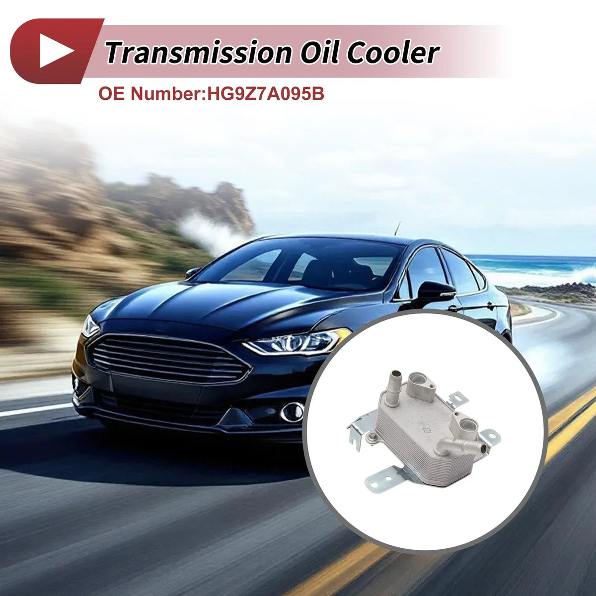 Engine Oil Cooler for Ford Fusion (2017–2020) No.HG9Z7A095B