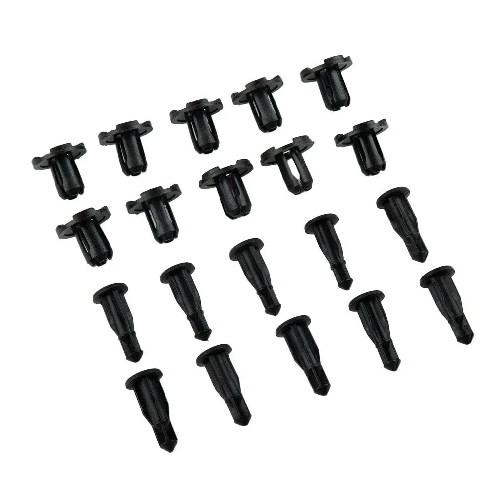 10pcs Nylon Car Rivet Clip Fender Trim Retainer Pin for Subaru Impreza Forester