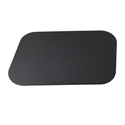 Left Side Number Plate Panel Cover for Motorcycle (Universal) - CNC Black