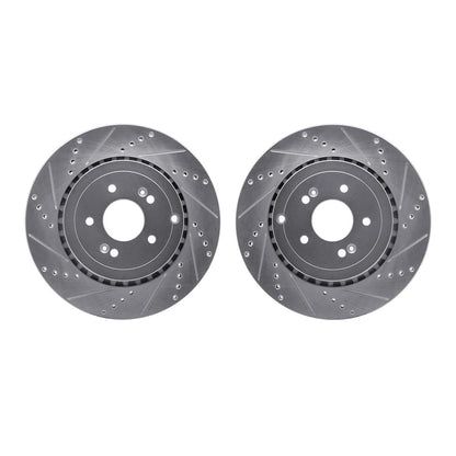 Set of 2 Brake Discs WGPN1-21025 for Genesis G70 Kia Stinger (2018–2024)