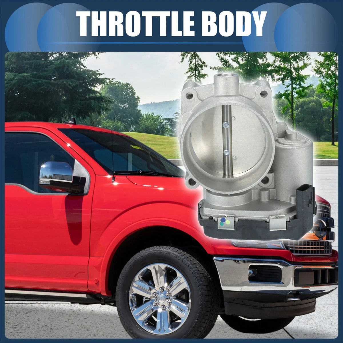 Throttle Body Actuator for Ford Explorer 4.6L V8 (2009–2010)