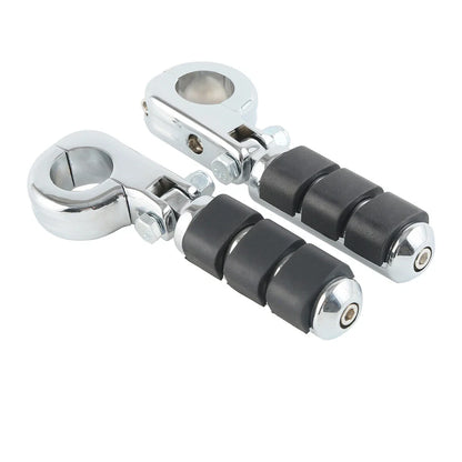 1 1/4" Engine Guards Highway Foot Pegs for Harley Touring Sportster
