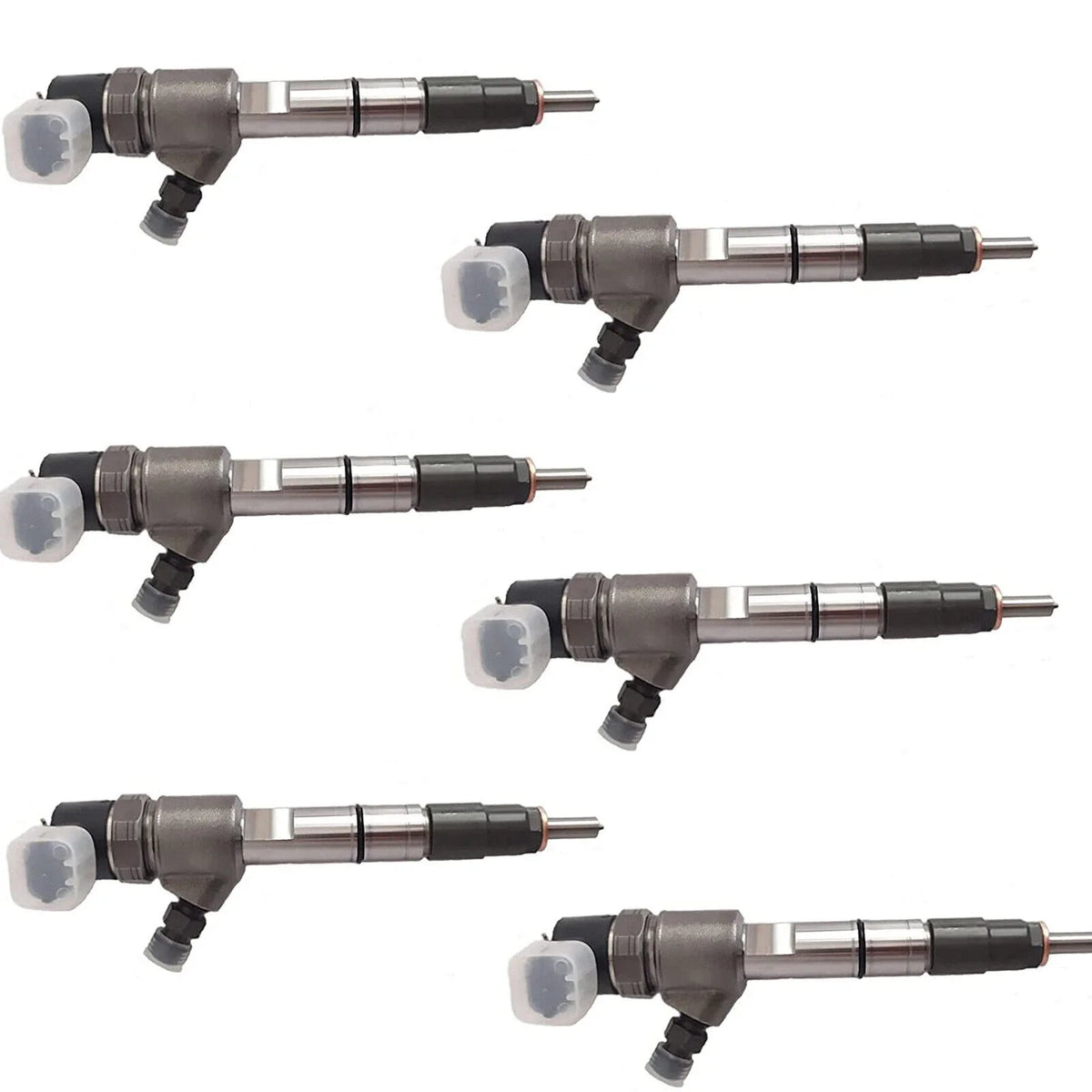 6X Fuel Injector 0445110766 for Dongfeng D28 CRS1_16 (2010–2015)