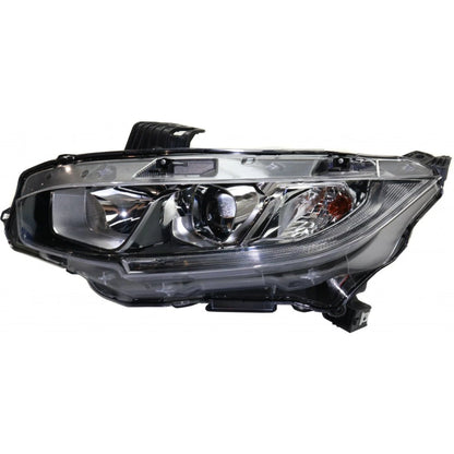 Headlight Assembly for Honda Civic (2016–2020) LLX-HO2502173C-CL360A70, HO2502173