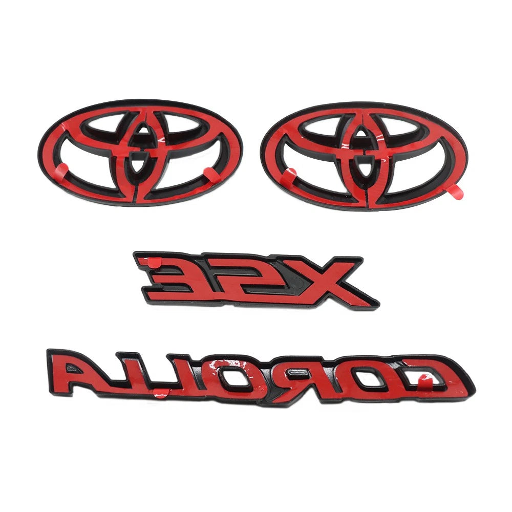 Overlay Emblem for Corolla XSE (2020–2025) PT948-02202-02 Gloss Black