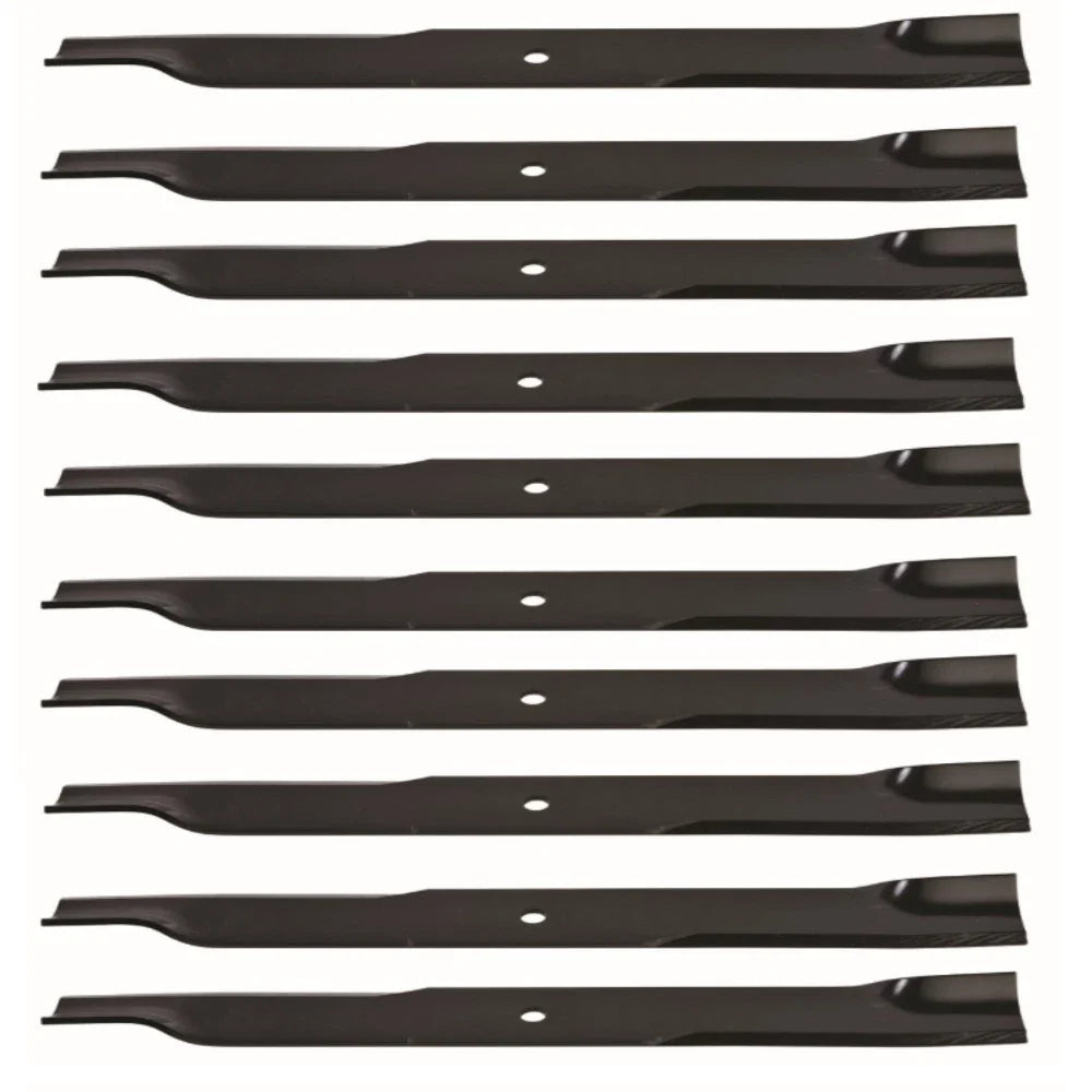 Set of 10 Lawn Mower Blades for Bad Boy (Fits 038-7202-00, 038-7230-00)