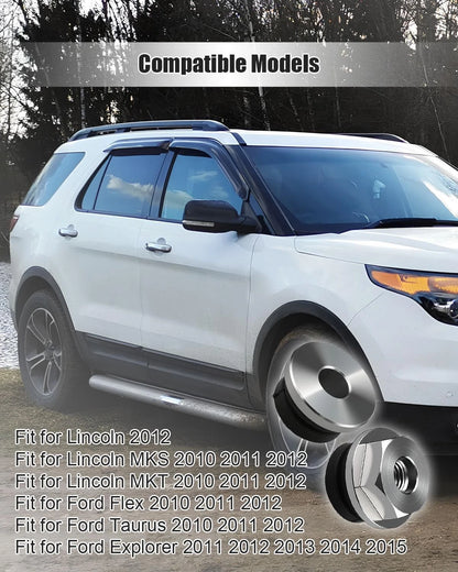 Set of 4 Rack Pinion Bushings for Ford Explorer Flex Taurus (AA5Z-3C716-A, AA5Z-3C716-B)