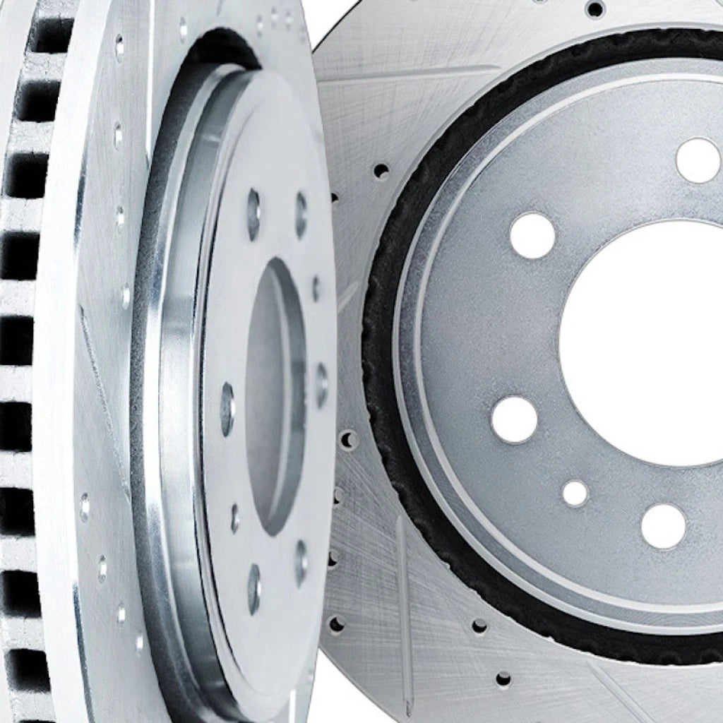 Drilled and Slotted Rotors for Nissan Frontier (1998–2004) ALX-PAU-DF-7004-67074-CLA2