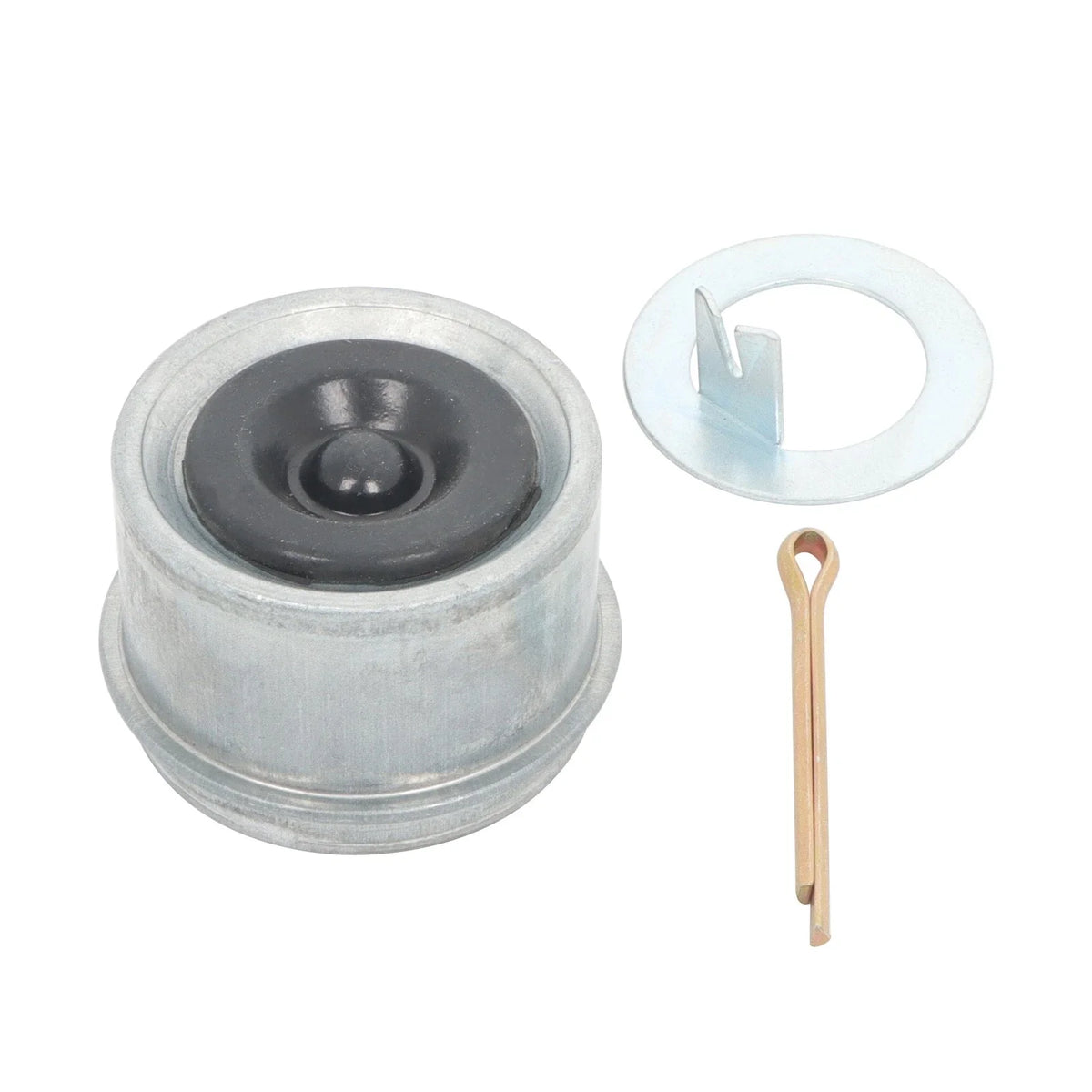 Galvanized Trailer Hub Kit for 2000lb 5 Lug (Pre Greased, 1.5 Inch)