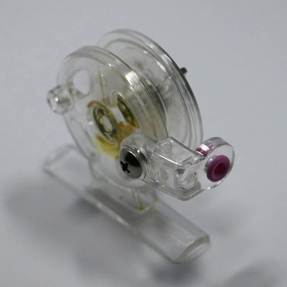 Ice Fishing Reel Right Hand Transparent