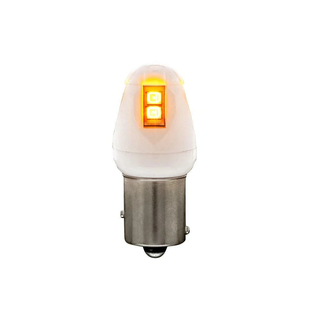 8 LED 1157 Amber Bulbs Replacement for High Power Tail Light (2010–2020)