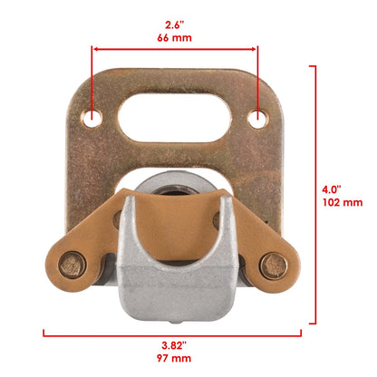 Set of 2 Front Brake Calipers with Pads for Polaris Sportsman 335 4X4 (2000) MP1917CR138SU
