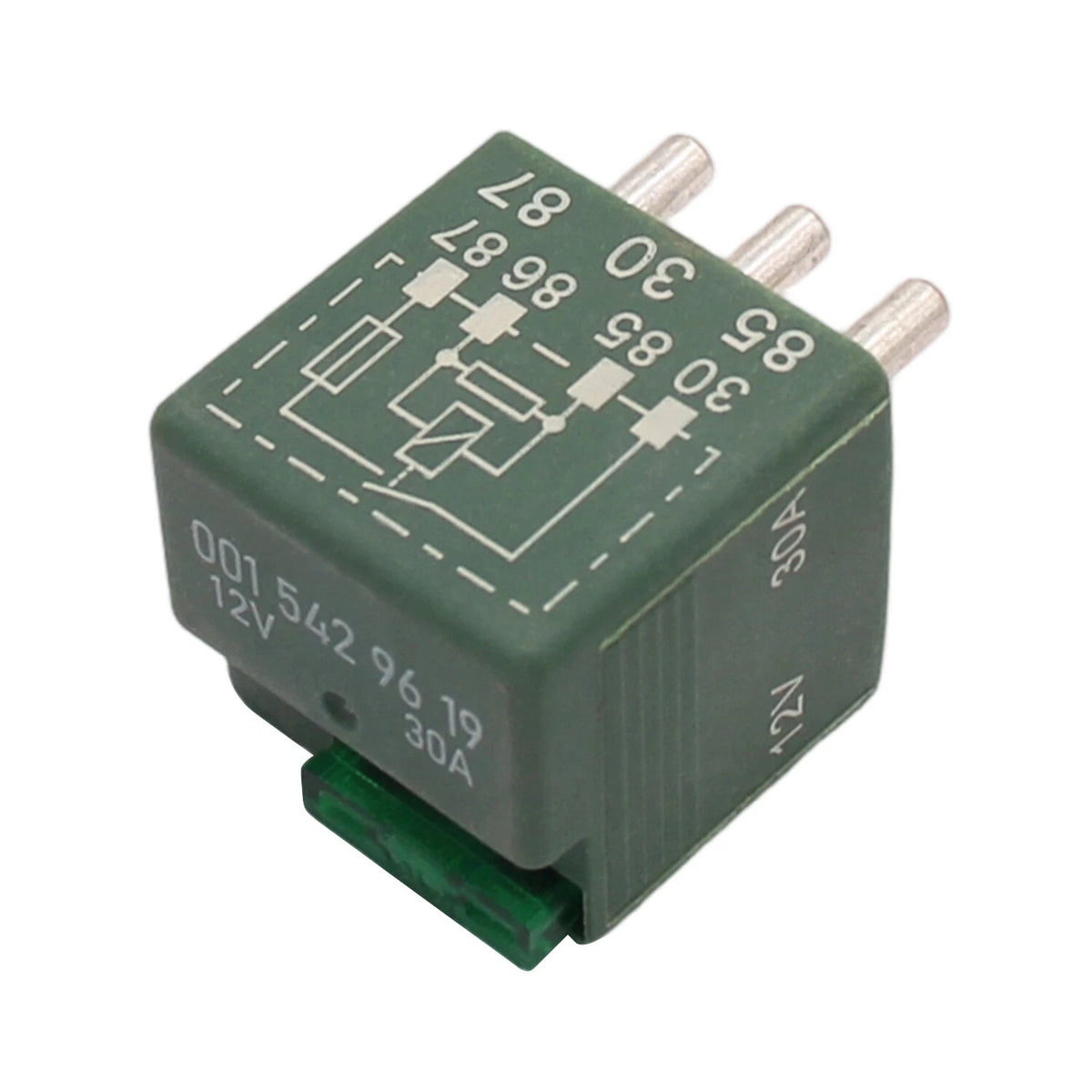 Engine Fuel Pump Relay 2X for Mercedes Benz 190D (1984–1989) 0015429619, V30710038