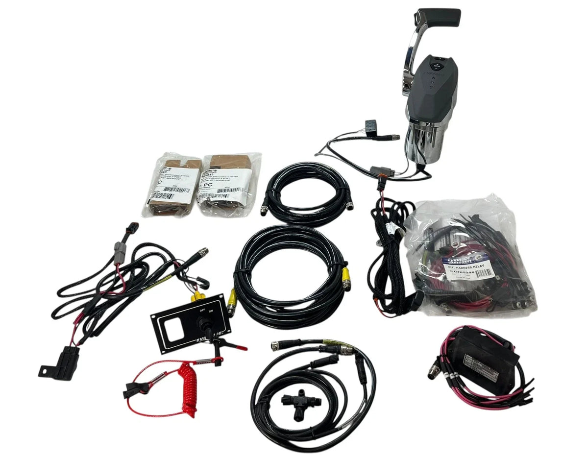 Evinrude ICON 1 Single Engine Control Kit 767042 767036 for Evinrude
