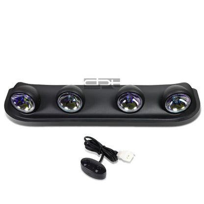 4X Off-Road Round Fog Lights with Switch for Universal Fit (LED)