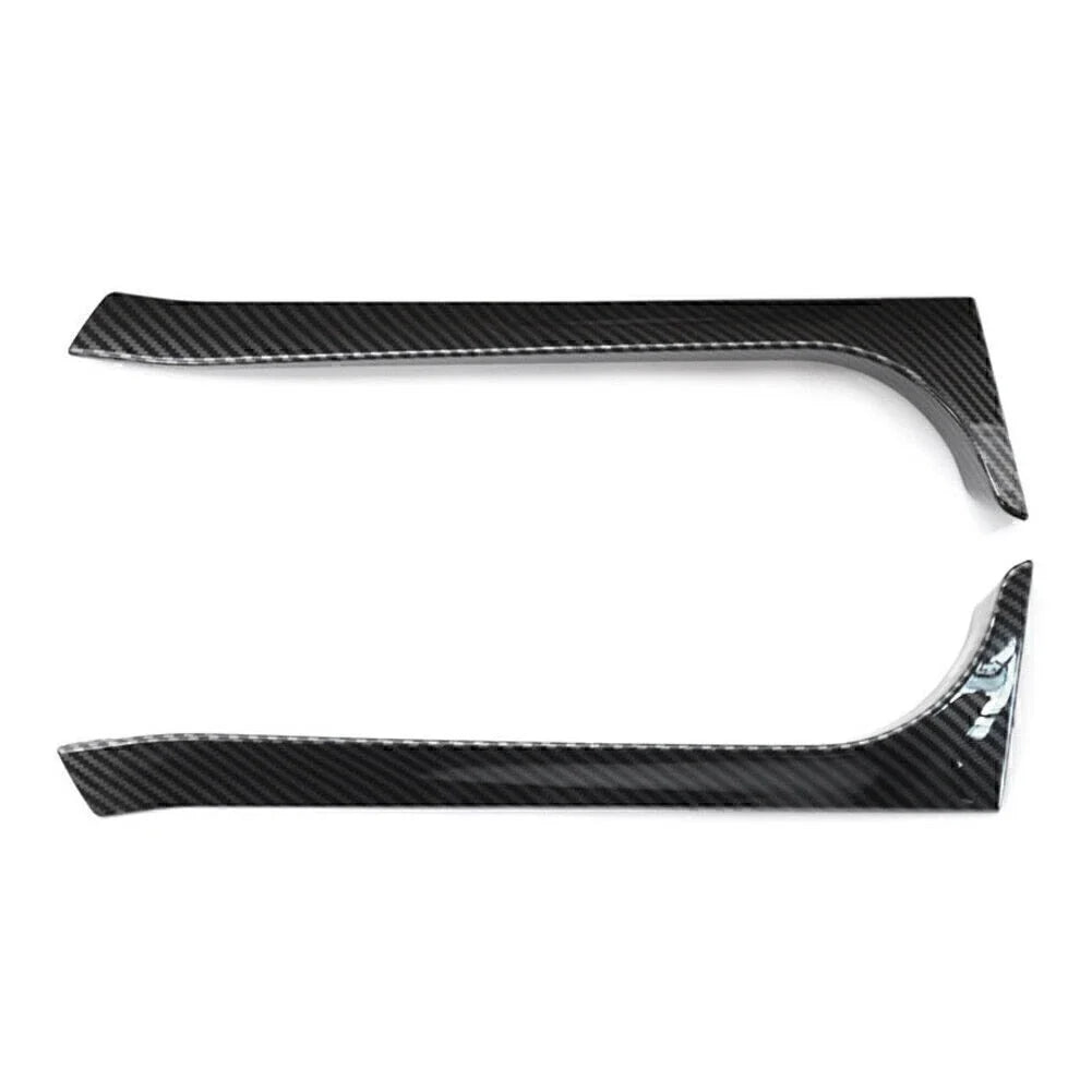 Carbon Rear Window Side Spoiler Canard Splitter Trim for VW Golf 6 (2009–2013)