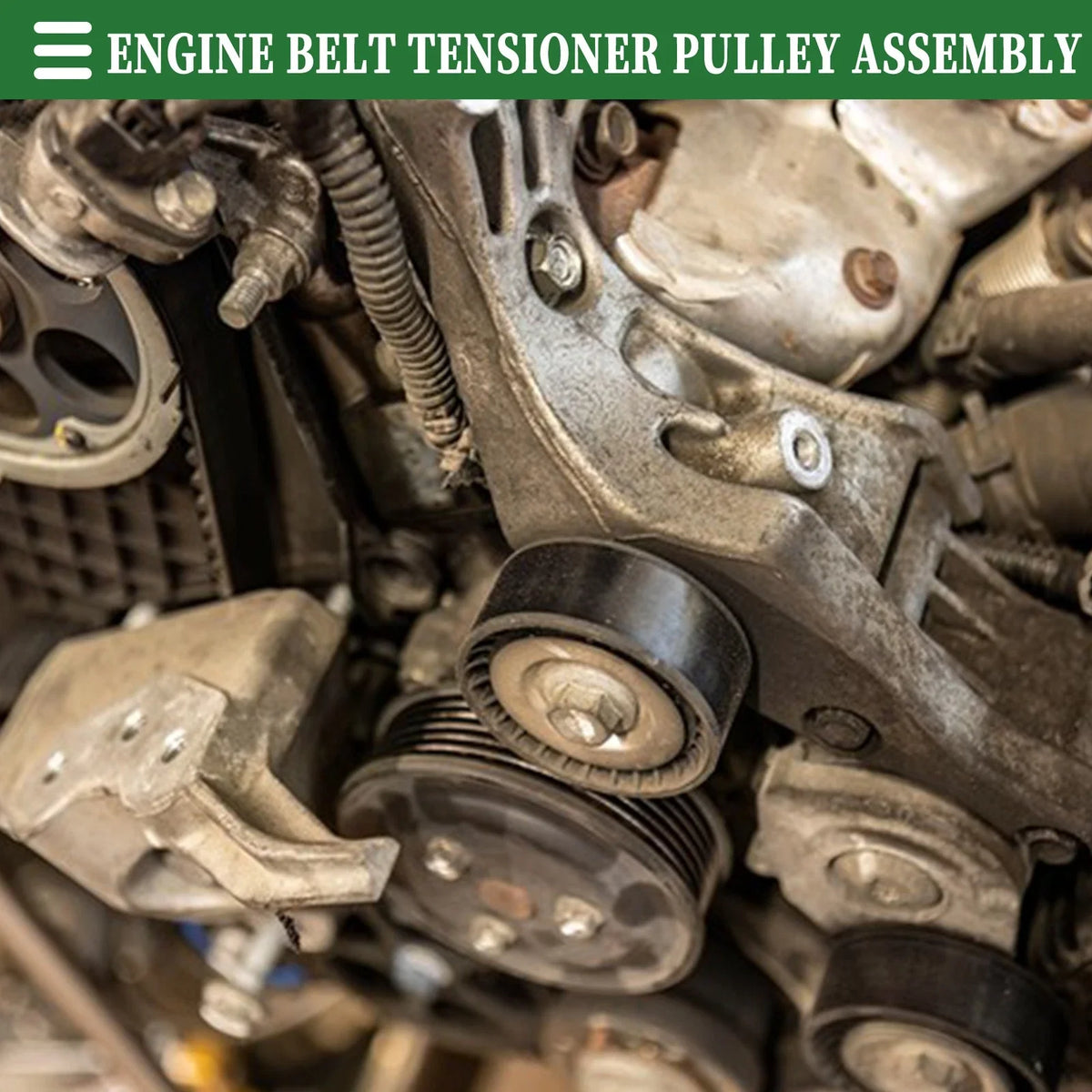 Engine Belt Tensioner Pulley for Ford Focus Ecosport (2012–2018) No.CM5E6A228AA