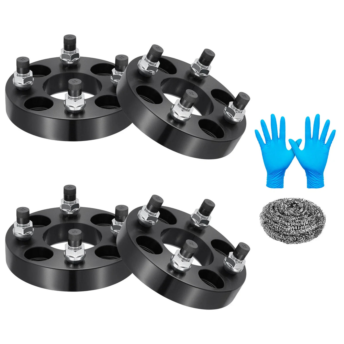 Set of 4 Wheel Spacers 1" for Toyota Prius (2001–2023)