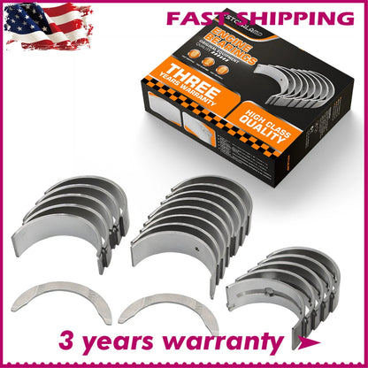 Main & Rod Bearing Set with Thrust Washer for Kia Optima 2.4L (2006–2016) - 21020-2G100, 21020 2G100, 210202G100