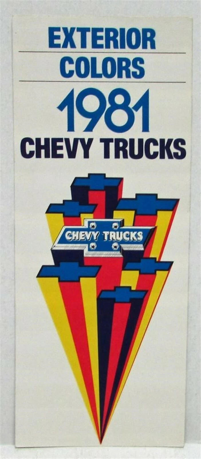 Factory Exterior Colors for Chevrolet Trucks (1981)