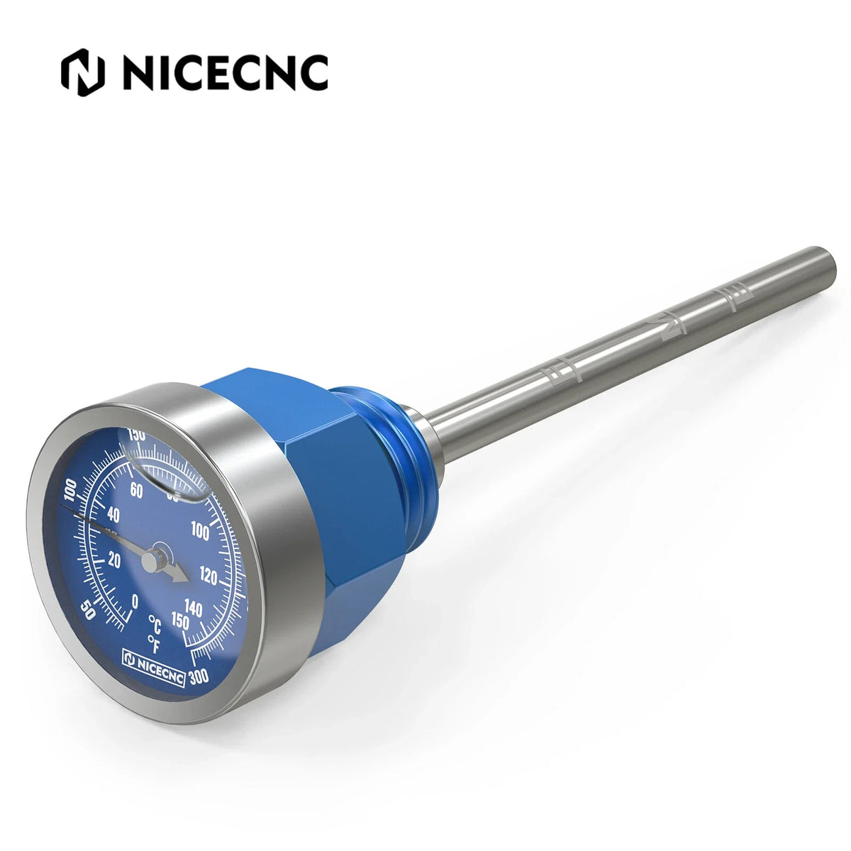 NICECNC Oil Dipstick with Temperature Gauge for Yamaha YFZ450X YFZ450R (2008–2023)