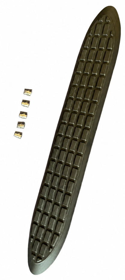 Set of 2 TrailFX Nerf Bar Step Pads for 3" Round Step Bar (WSP001KIT)