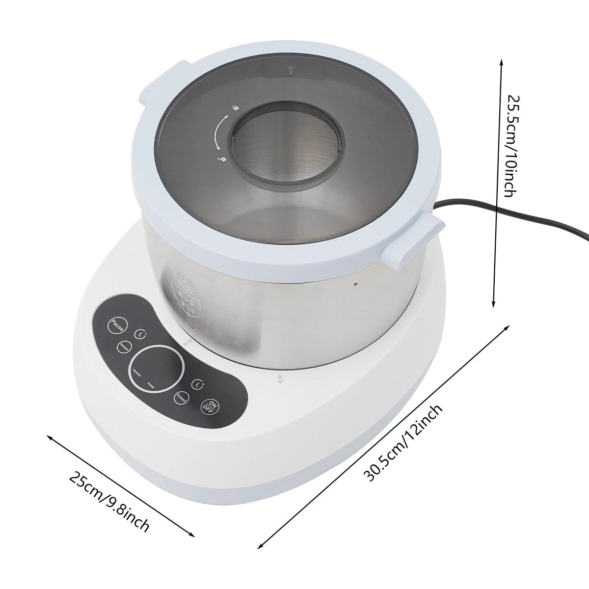 5L Electric Dough Mixer for