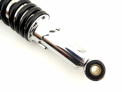 320mm JBS Black/Chrome Rear Shock Absorbers for Kawasaki KV100 (76-81)