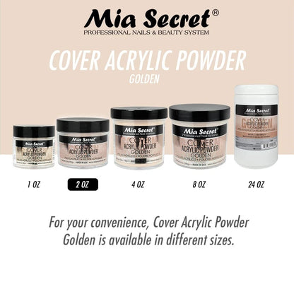 Cover Golden Mia Secret Acrylic Powder for Universal Use (2 oz)