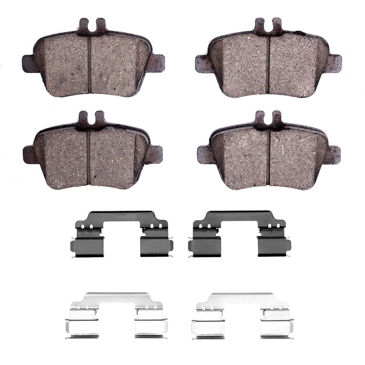 2X Brake Pad Set for Mercedes-Benz CLA250 (2014–2015) 2552-1646-03 Vented Rear