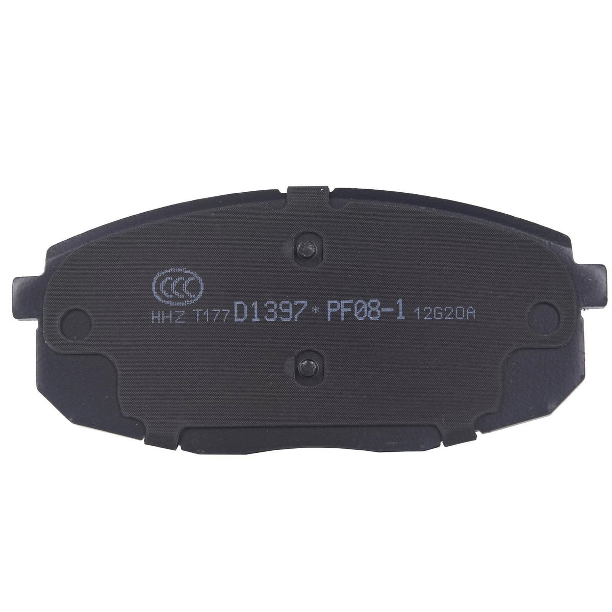 Set of 8 Ceramic Brake Pads for Kia Soul (2014–2016)
