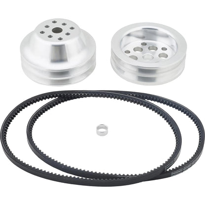 1:1 Pulley Combo for Small Block Chevy Short Pump (91015464)