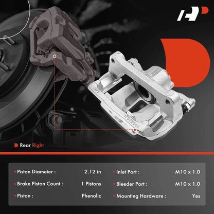 Set of 4 Brake Calipers for Ford F-150 (2012–2016, 2018–2020) - CL3Z2B120A, CL3Z2B120B, FL3Z2B120A, FL3Z2B120B